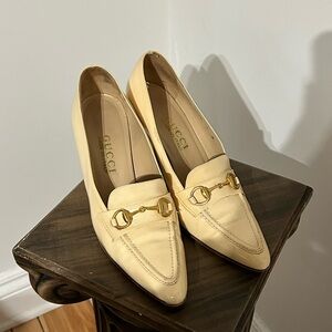 Vintage GUCCI horsebit heels